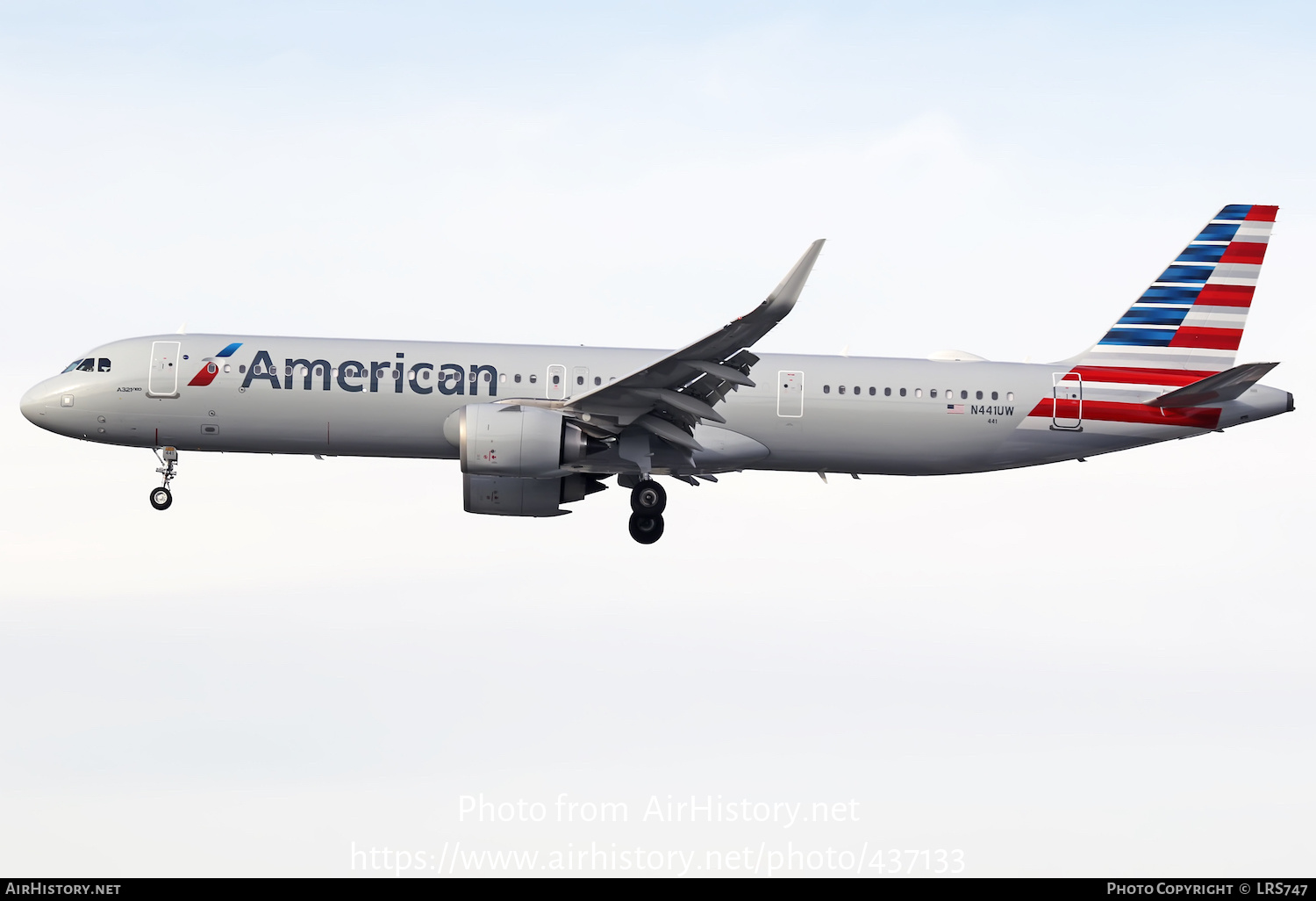 Aircraft Photo of N441UW | Airbus A321-253NX | American Airlines | AirHistory.net #437133