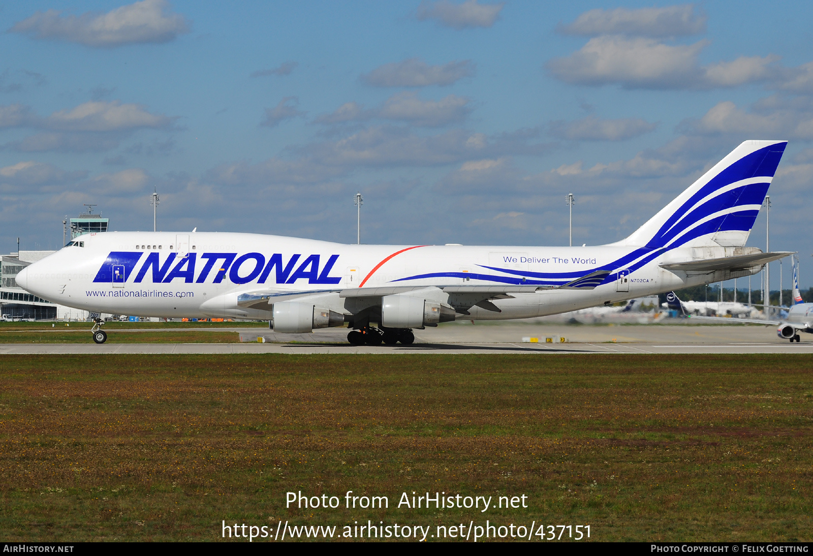 Aircraft Photo of N702CA | Boeing 747-412(BCF) | National Airlines | AirHistory.net #437151