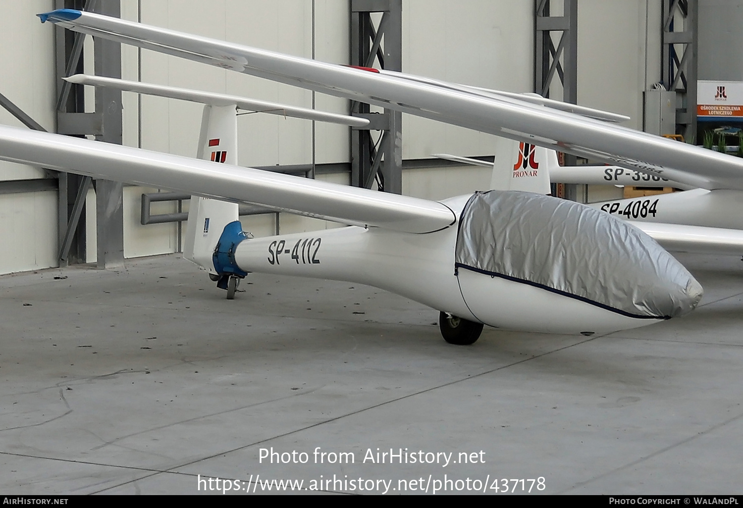 Aircraft Photo of SP-4112 | PZL-Bielsko SZD-51-1 Junior | Pronar | AirHistory.net #437178