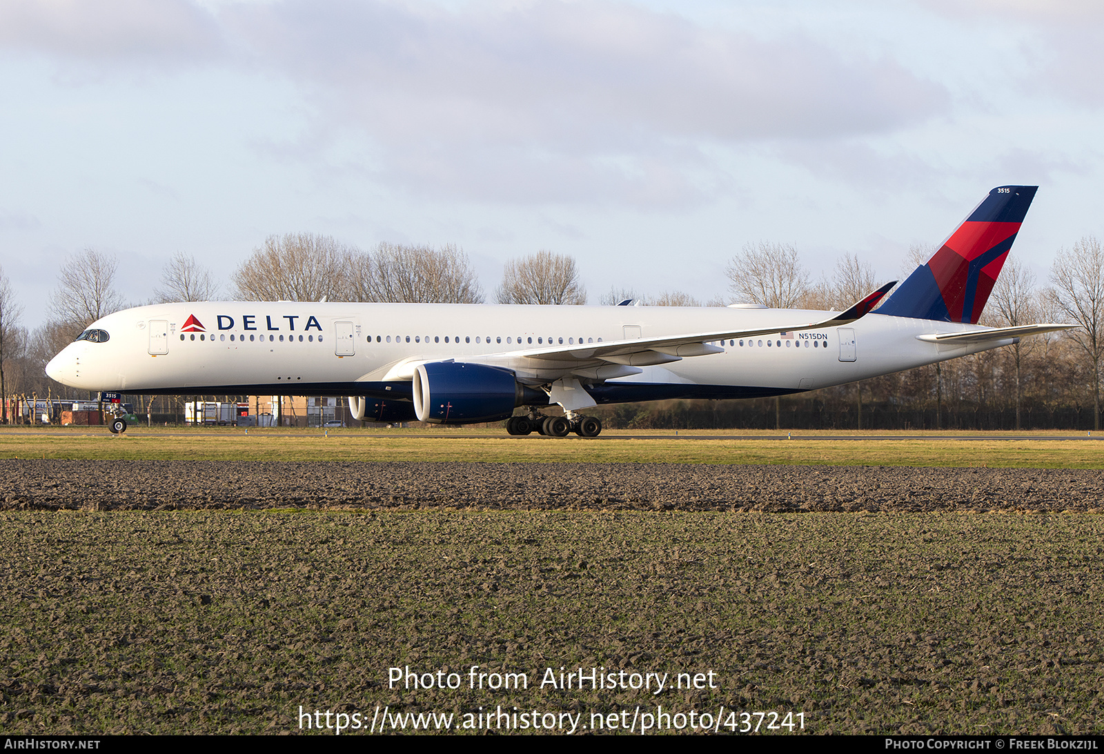 Aircraft Photo of N515DN | Airbus A350-941 | Delta Air Lines | AirHistory.net #437241