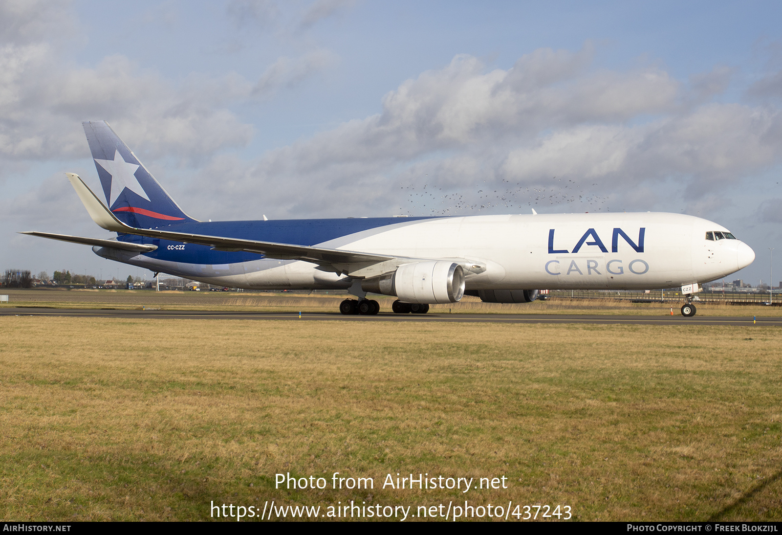 Aircraft Photo of CC-CZZ | Boeing 767-316F/ER | LAN Cargo | AirHistory.net #437243