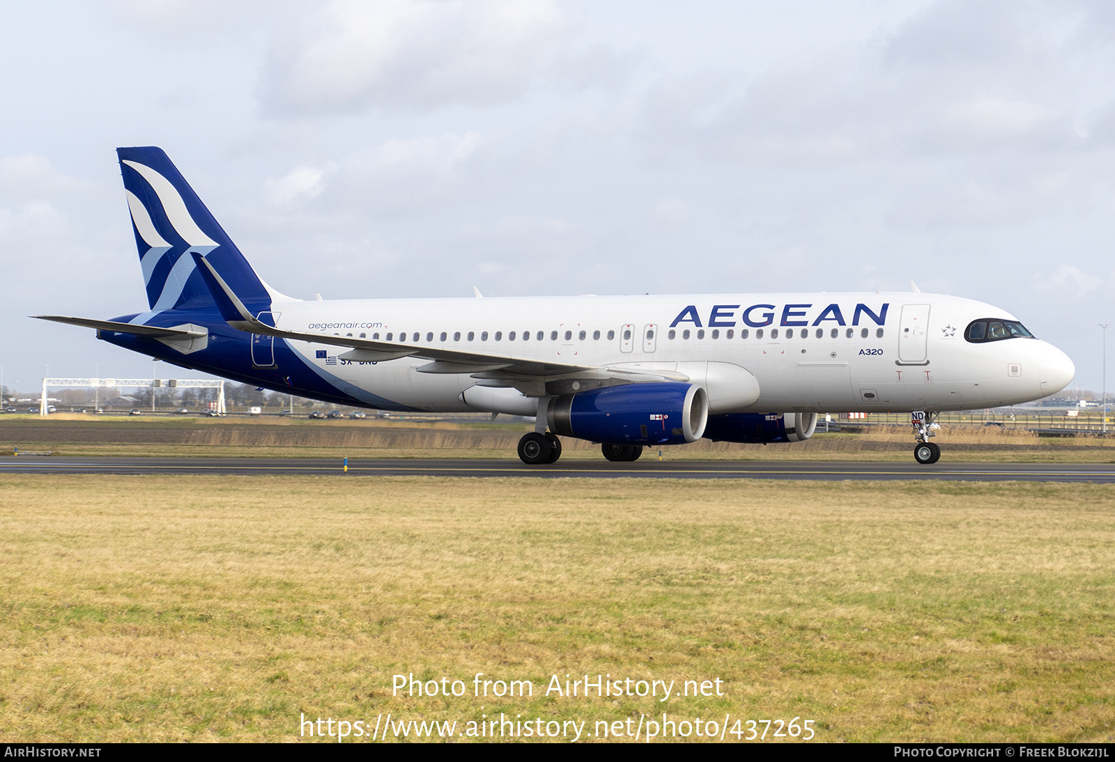 Aircraft Photo of SX-DND | Airbus A320-232 | Aegean Airlines | AirHistory.net #437265