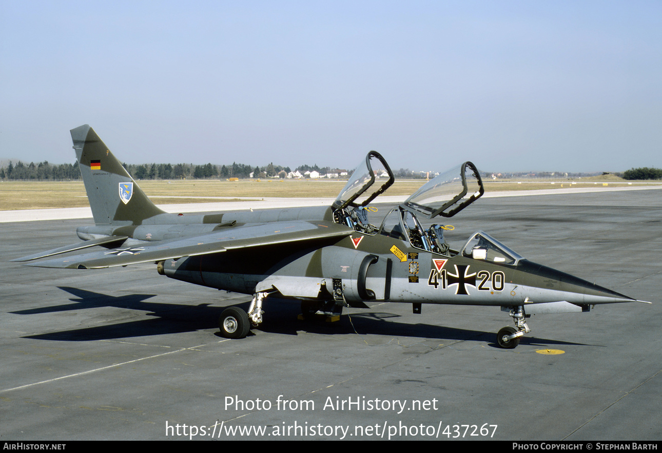 Aircraft Photo of 4120 | Dassault-Dornier Alpha Jet A | Germany - Air Force | AirHistory.net #437267