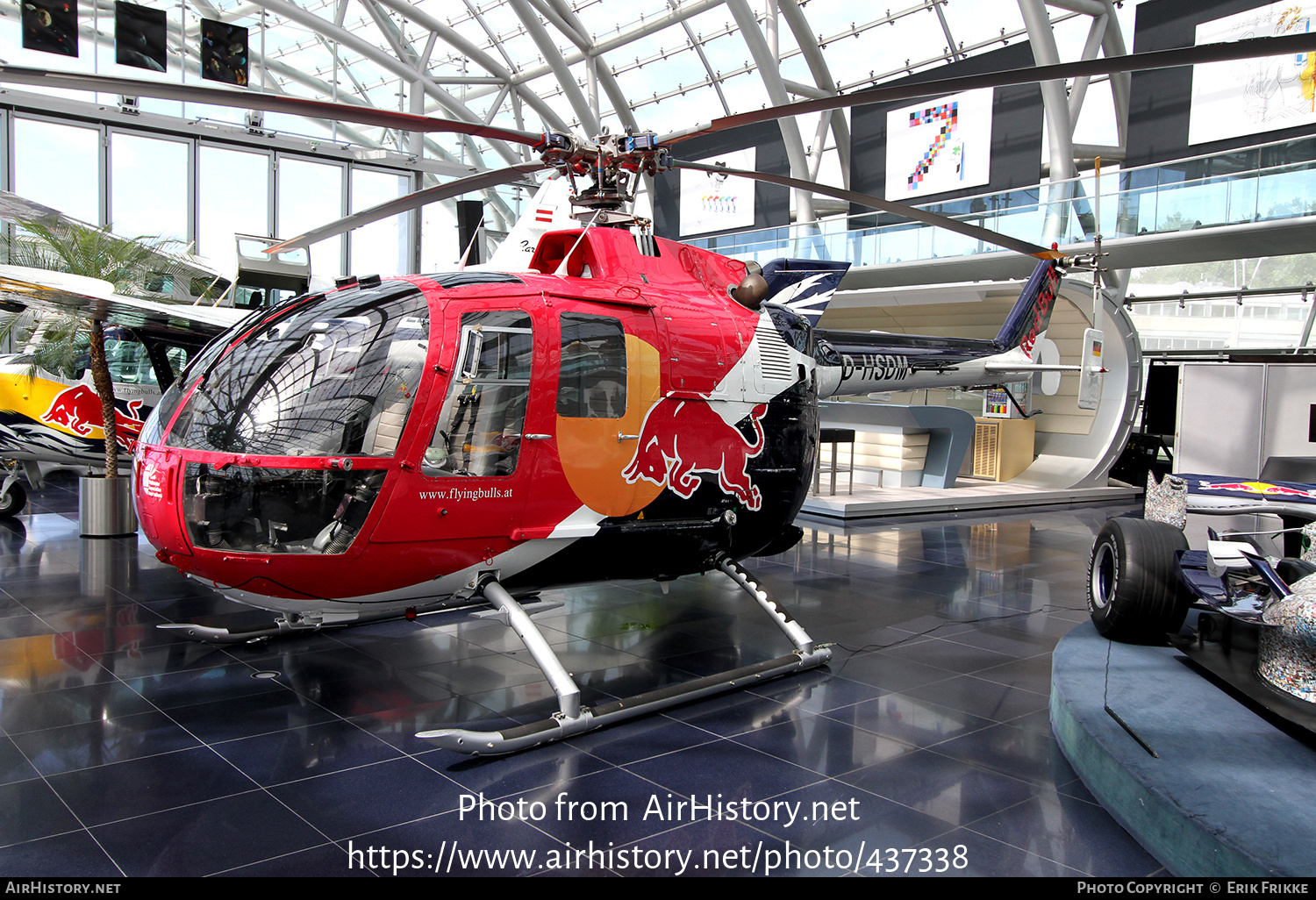 Aircraft Photo of D-HSDM | MBB BO-105CB | Red Bull | AirHistory.net #437338