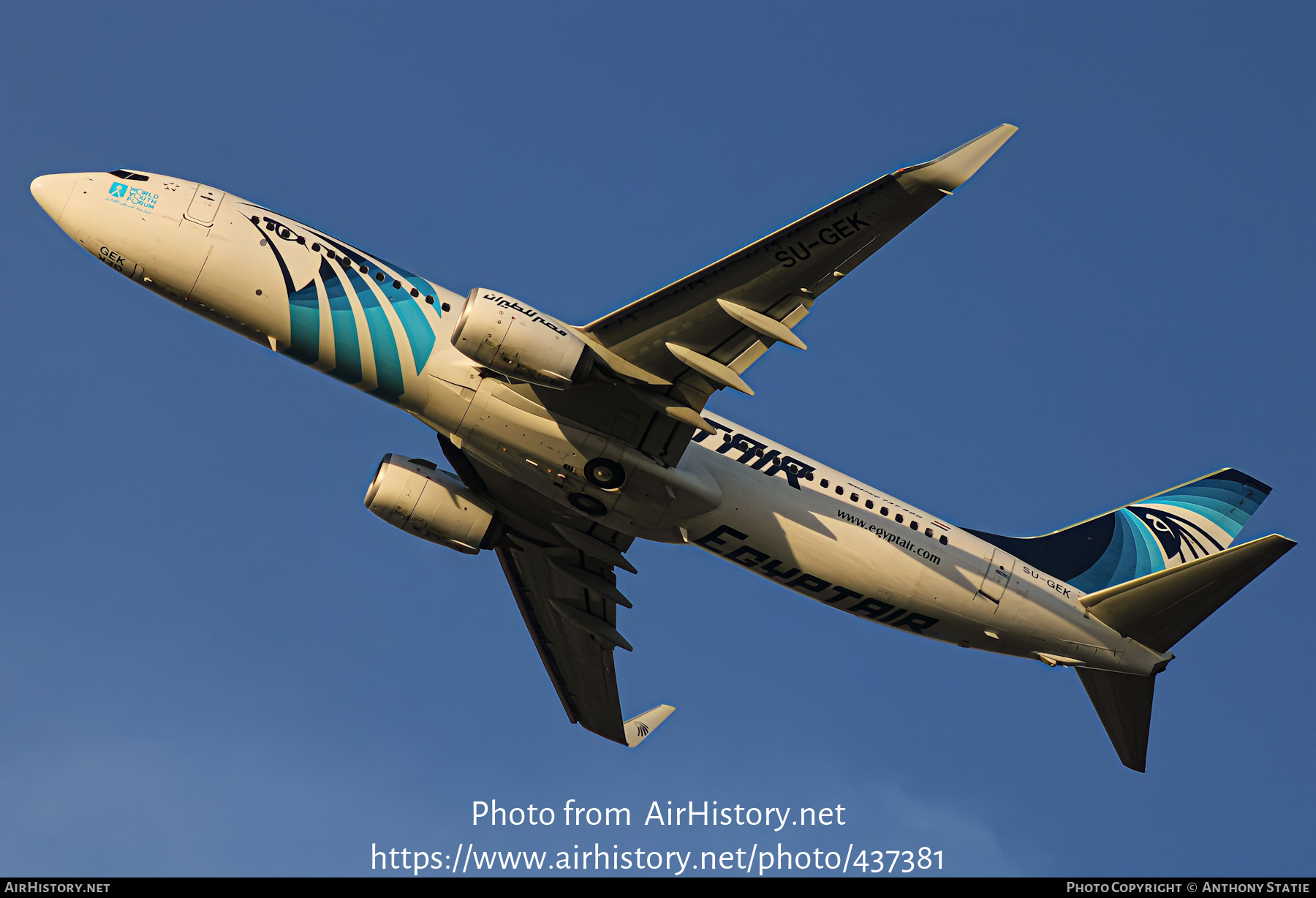 Aircraft Photo of SU-GEK | Boeing 737-800 | EgyptAir | AirHistory.net #437381