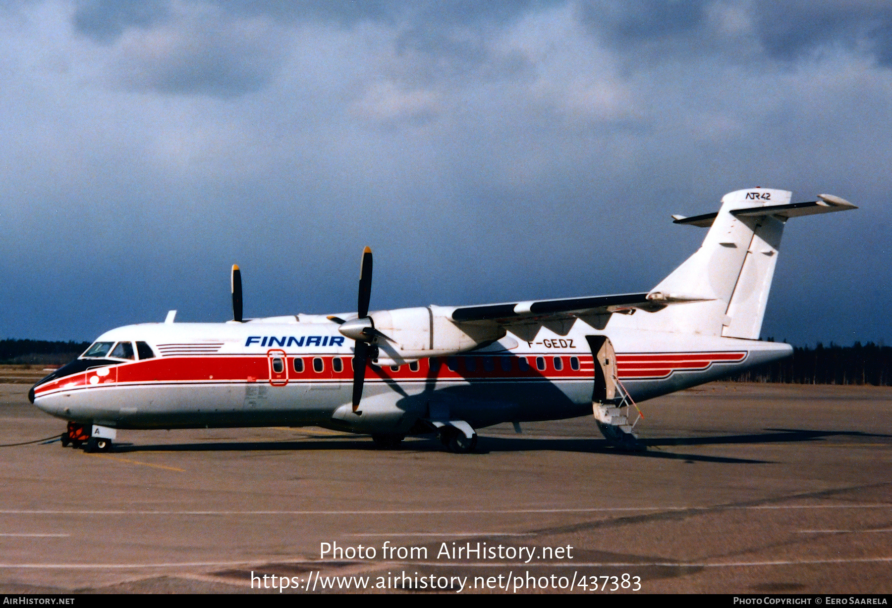 Aircraft Photo of F-GEDZ | ATR ATR-42-300 | Finnair | AirHistory.net #437383