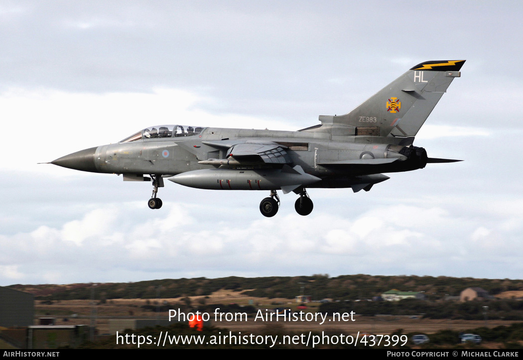 Aircraft Photo of ZE983 | Panavia Tornado F3 | UK - Air Force | AirHistory.net #437399