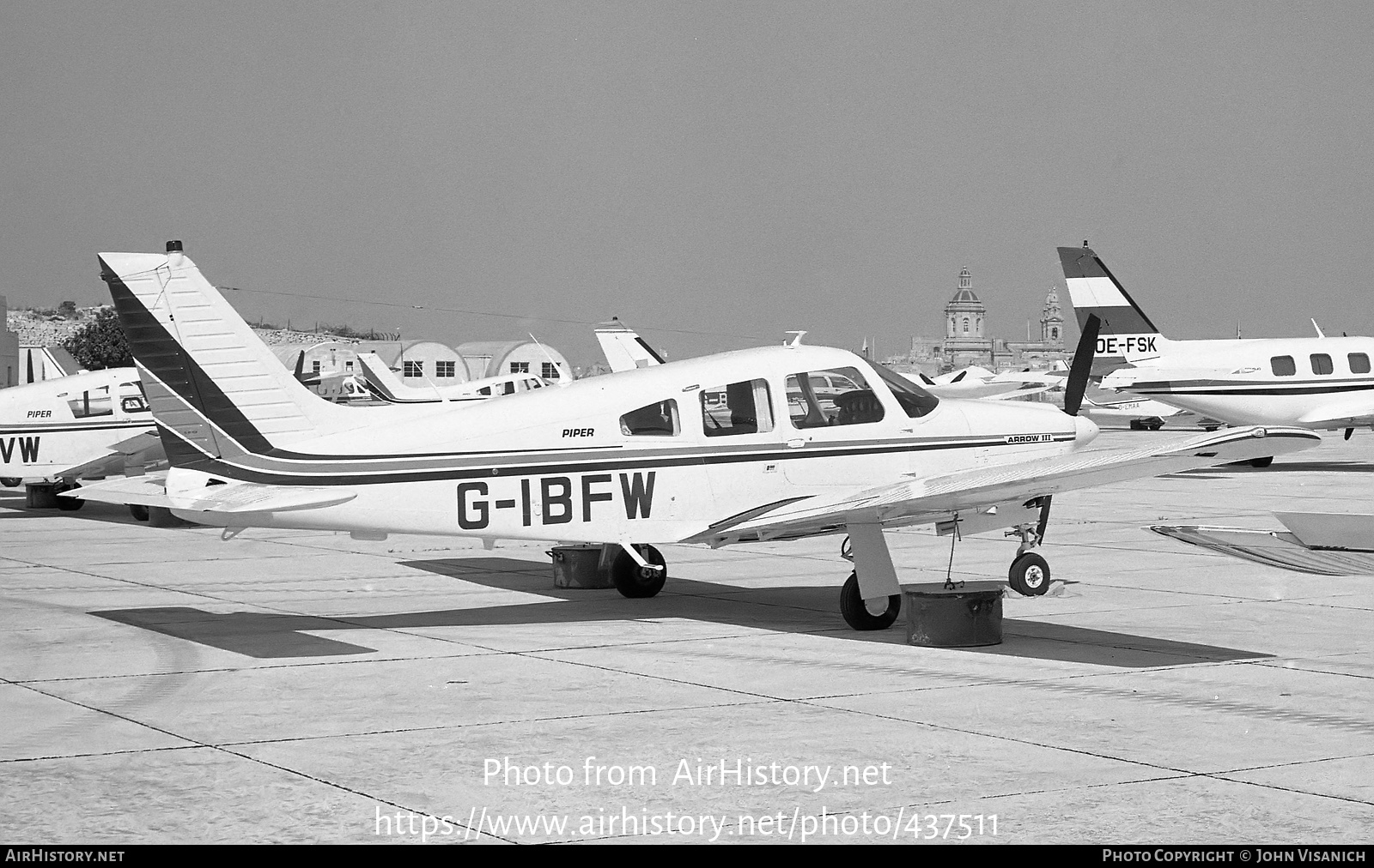 Aircraft Photo of G-IBFW | Piper PA-28R-201 Arrow III | AirHistory.net #437511