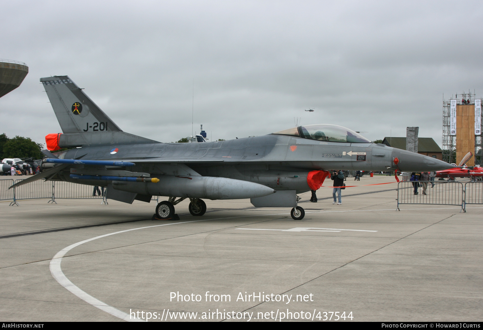 Aircraft Photo of J-201 | General Dynamics F-16AM Fighting Falcon | Netherlands - Air Force | AirHistory.net #437544