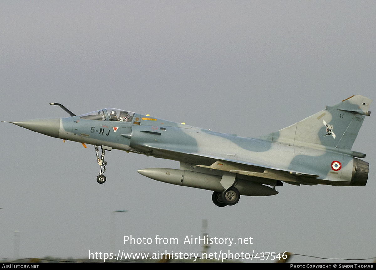 Aircraft Photo of 11 | Dassault Mirage 2000C | France - Air Force | AirHistory.net #437546