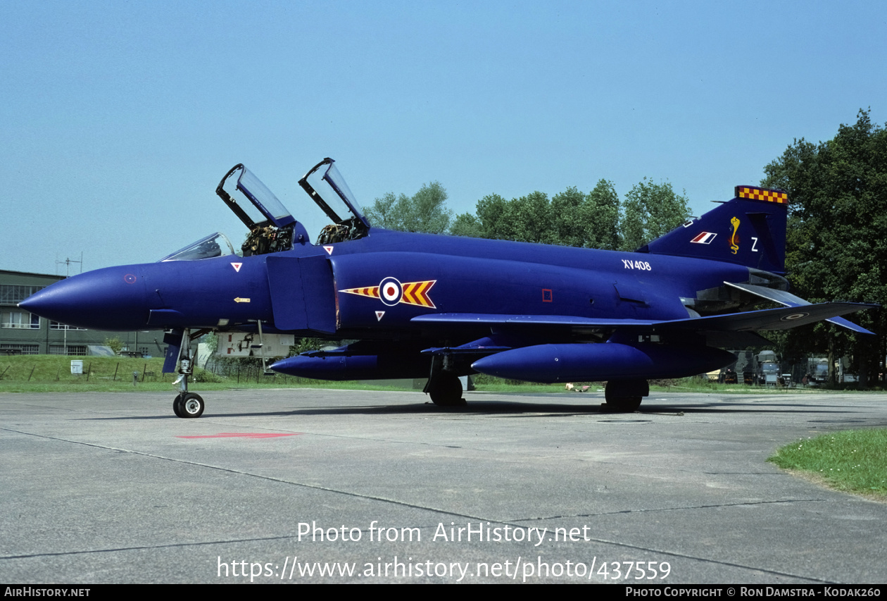 Aircraft Photo of XV408 | McDonnell Douglas F-4M Phantom FGR2 | UK - Air Force | AirHistory.net #437559