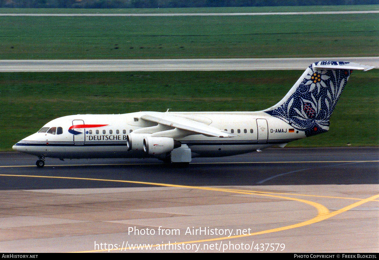 Aircraft Photo of D-AMAJ | British Aerospace BAe-146-200A | Deutsche BA | AirHistory.net #437579