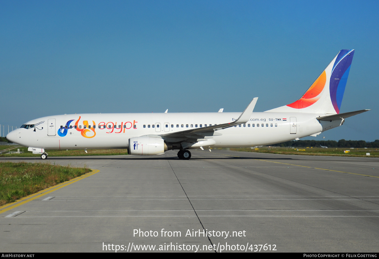 Aircraft Photo of SU-TMK | Boeing 737-82R | FlyEgypt | AirHistory.net #437612