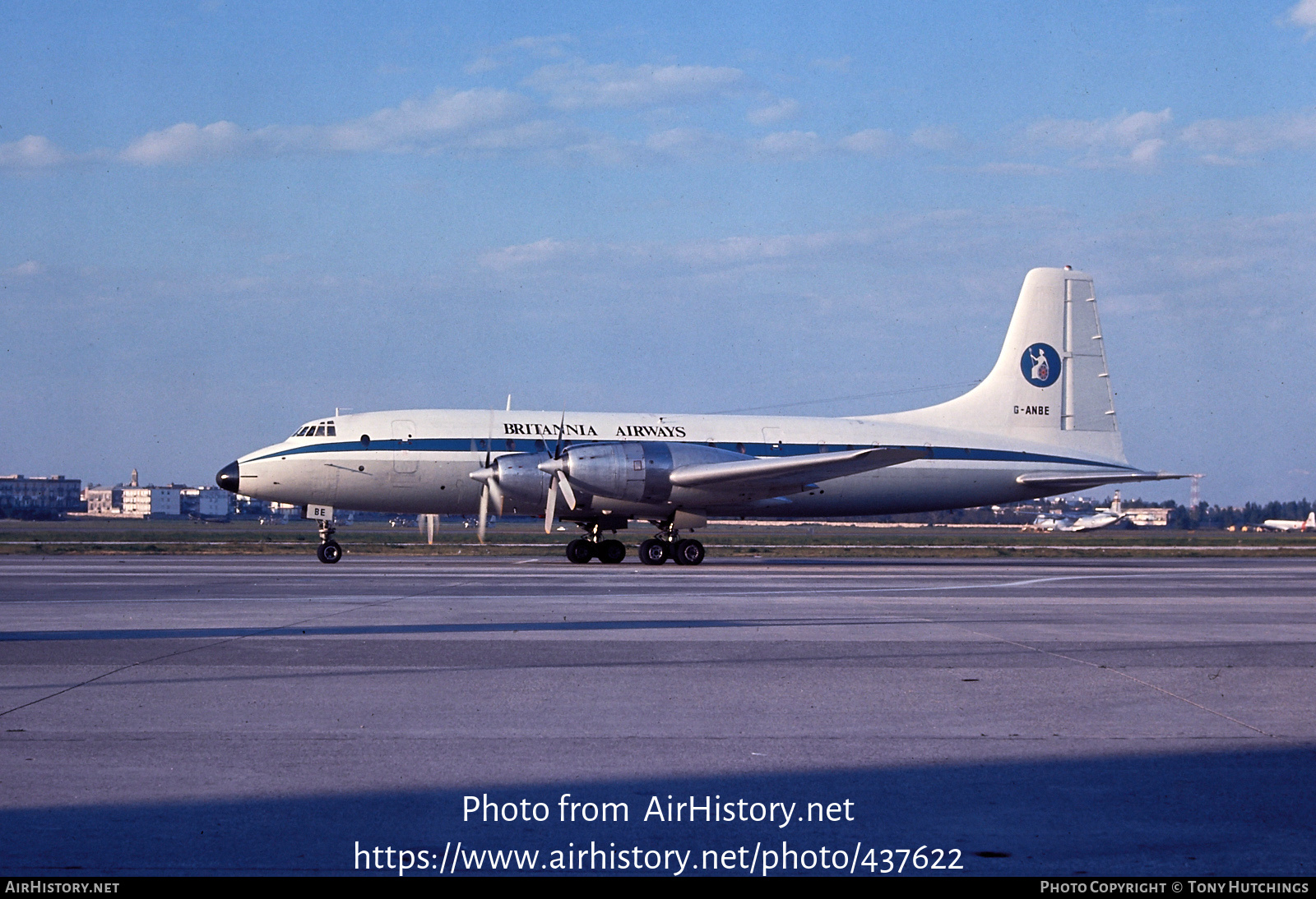 Aircraft Photo of G-ANBE | Bristol 175 Britannia 102 | Britannia Airways | AirHistory.net #437622