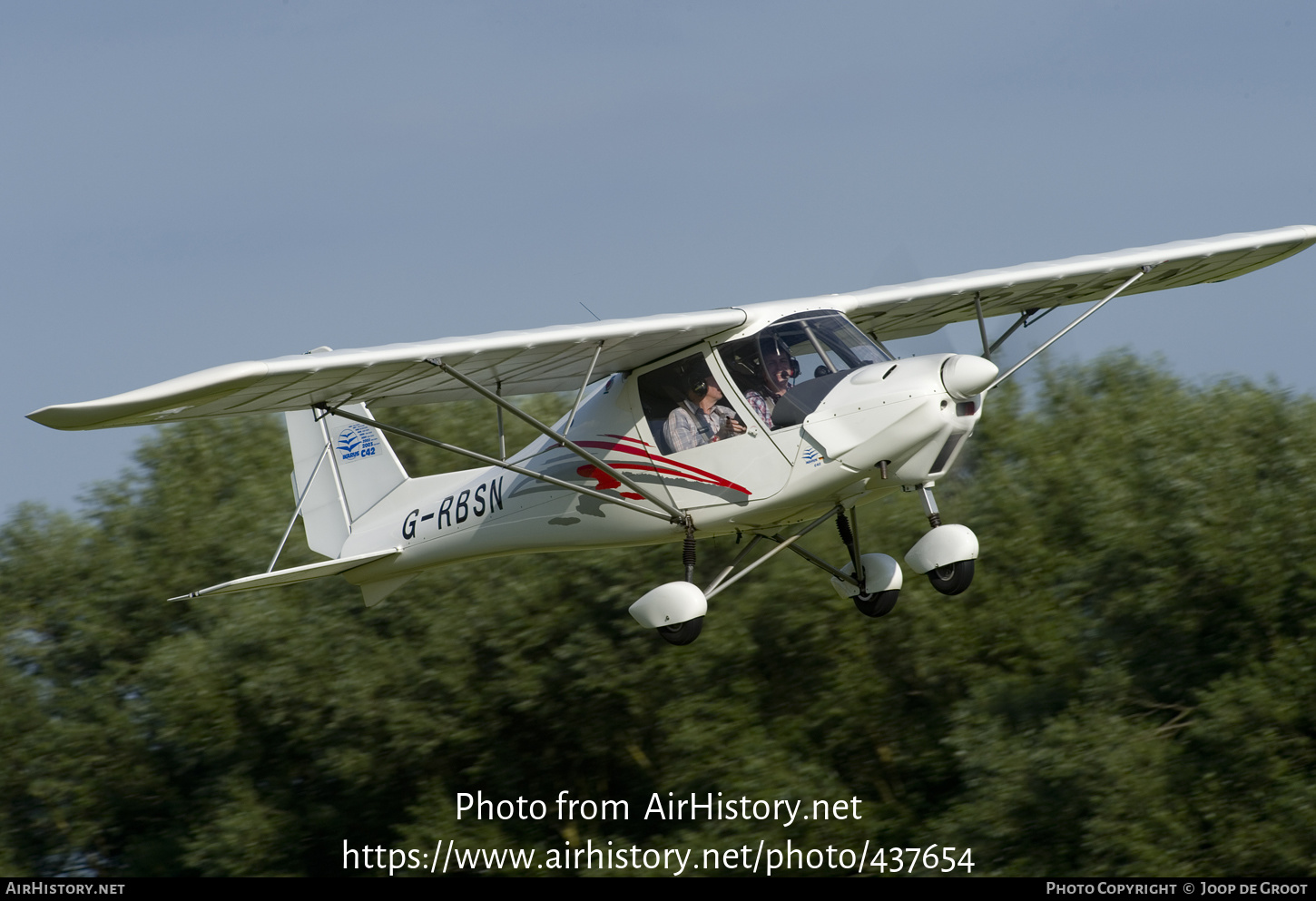 Aircraft Photo of G-RBSN | Comco Ikarus C42-FB80 | AirHistory.net #437654