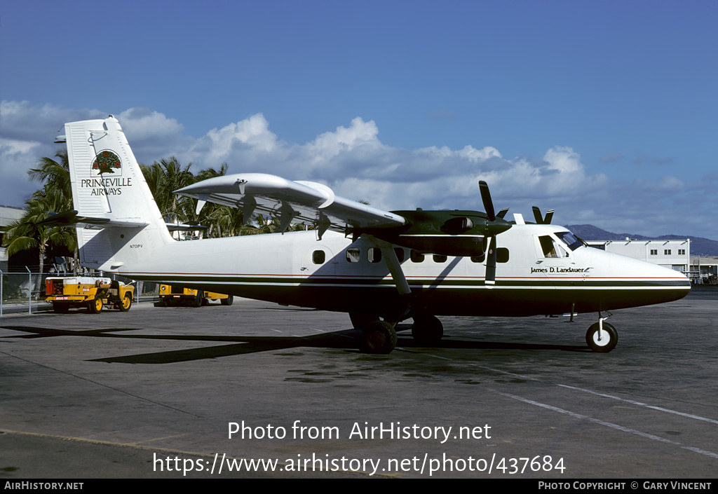 Aircraft Photo of N701PV | De Havilland Canada DHC-6-300 Twin Otter | Princeville Airways | AirHistory.net #437684