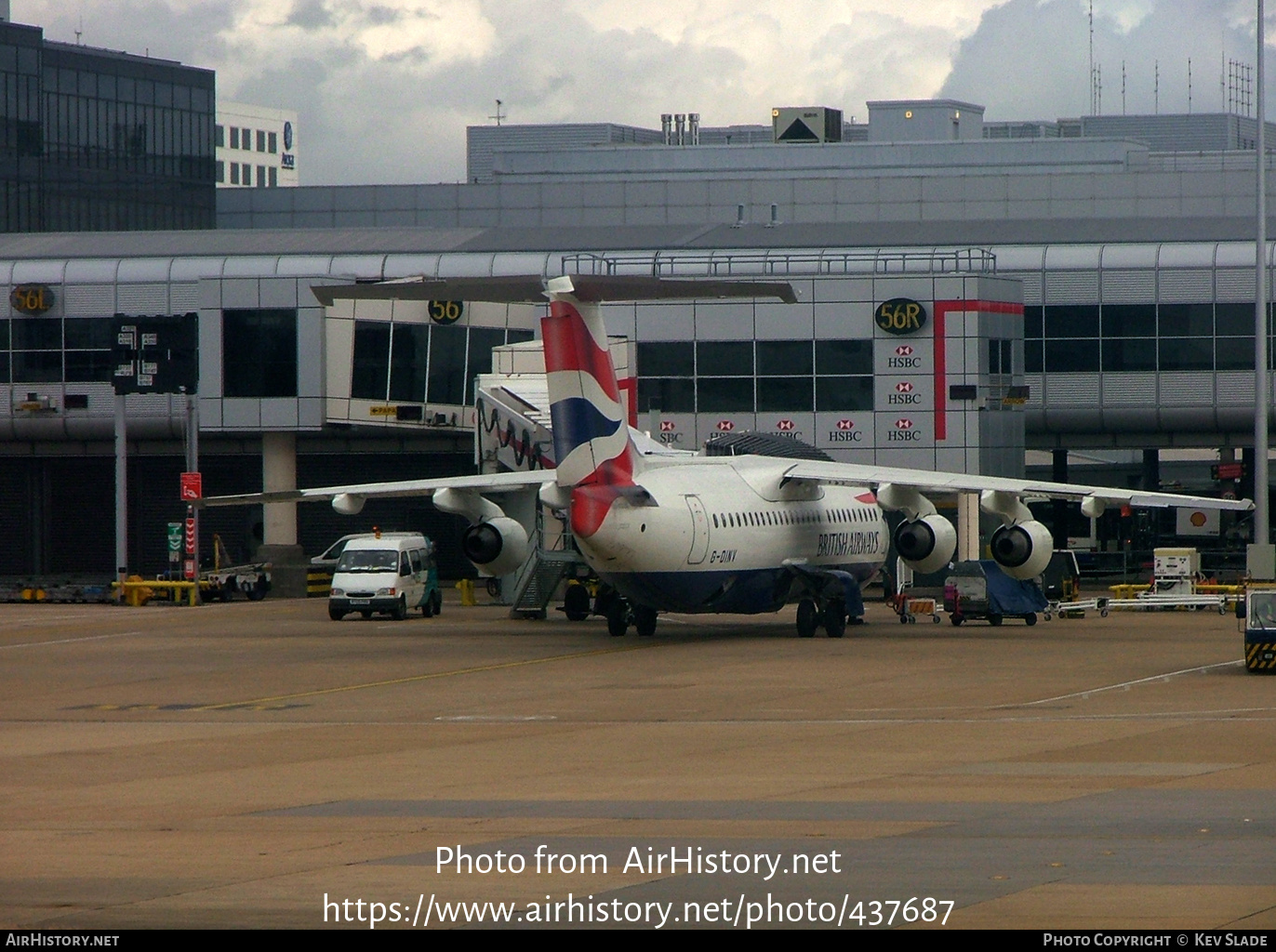 Aircraft Photo of G-OINV | British Aerospace BAe-146-300 | British Airways | AirHistory.net #437687