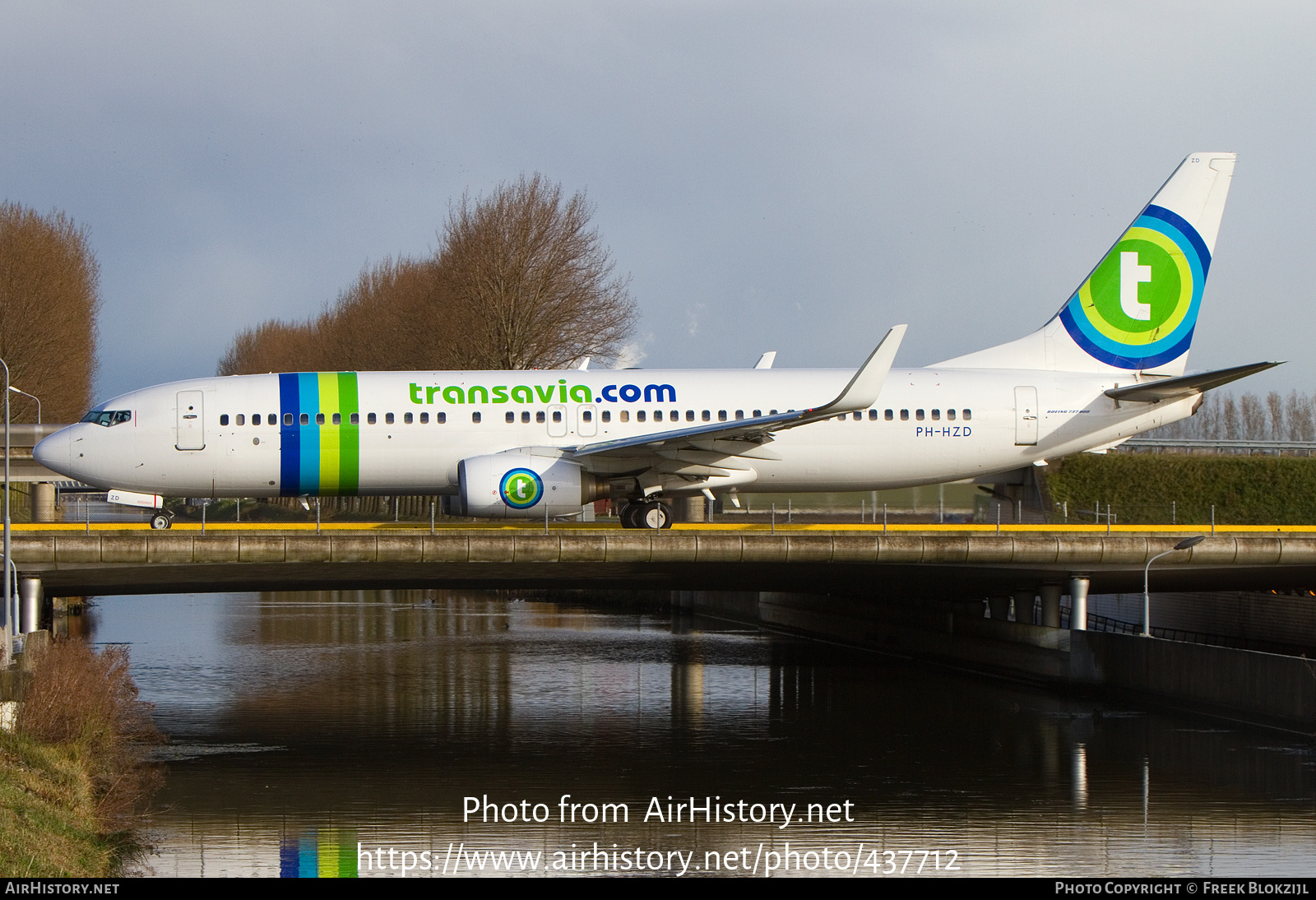 Aircraft Photo of PH-HZD | Boeing 737-8K2 | Transavia | AirHistory.net #437712