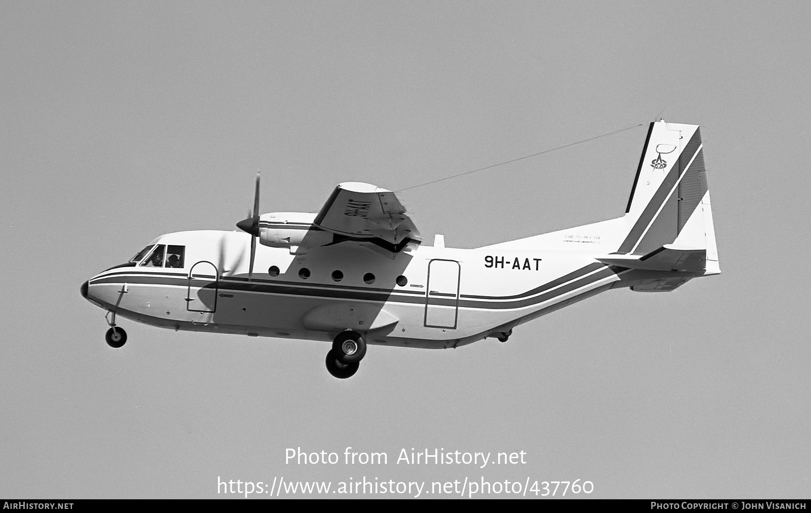 Aircraft Photo of 9H-AAT | CASA C-212-100 Aviocar | AMS - African Med Surveys | AirHistory.net #437760