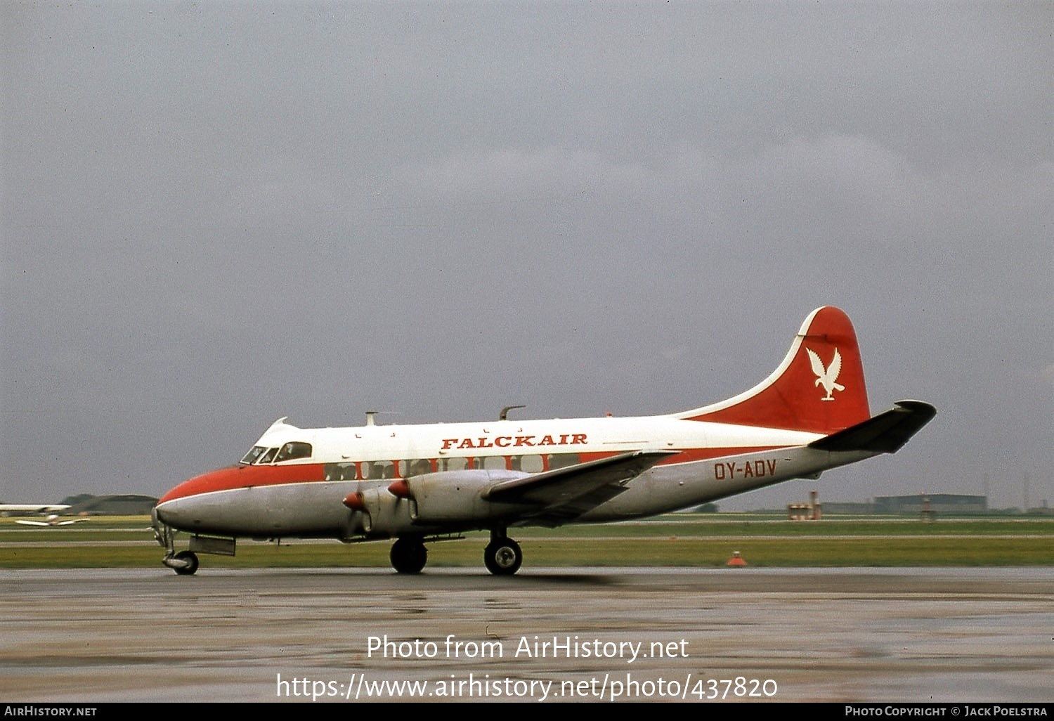 Aircraft Photo of OY-ADV | De Havilland D.H. 114 Heron 2B | Falck Air | AirHistory.net #437820