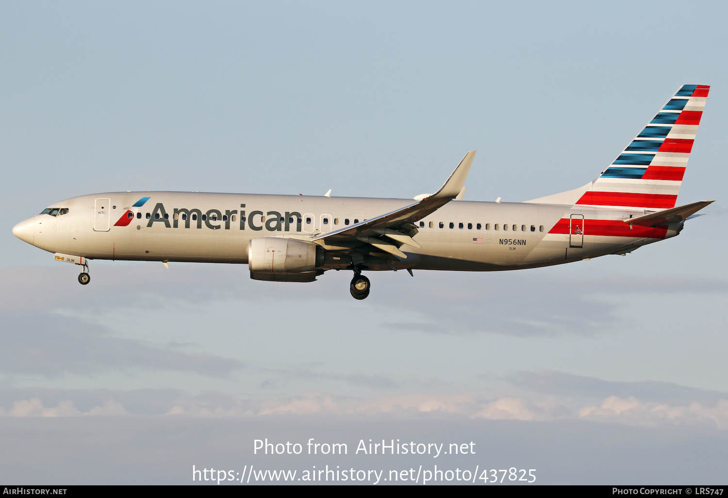 Aircraft Photo of N956NN | Boeing 737-823 | American Airlines | AirHistory.net #437825