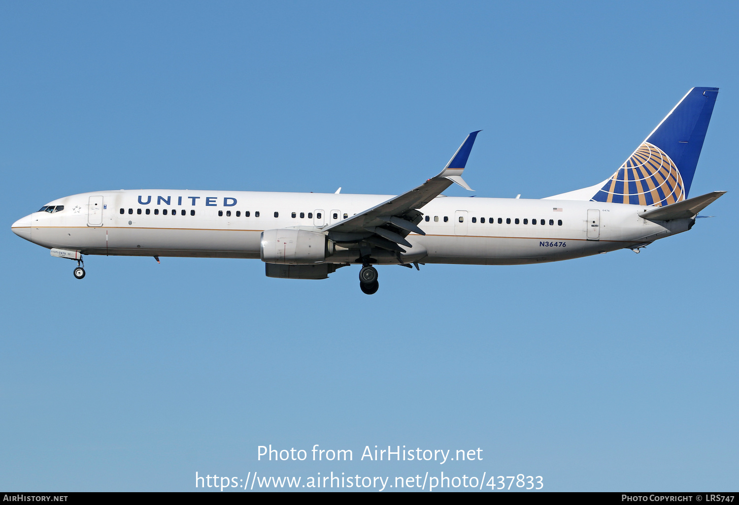 Aircraft Photo of N36476 | Boeing 737-924/ER | United Airlines | AirHistory.net #437833