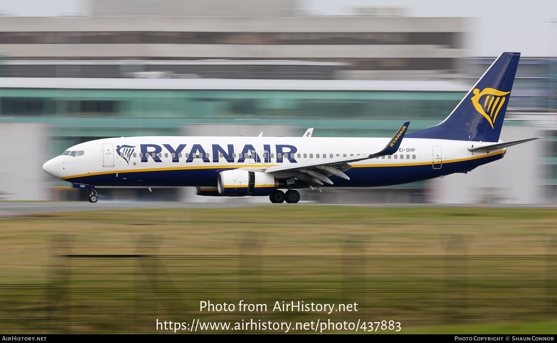 Aircraft Photo of EI-DHP | Boeing 737-8AS | Ryanair | AirHistory.net #437883