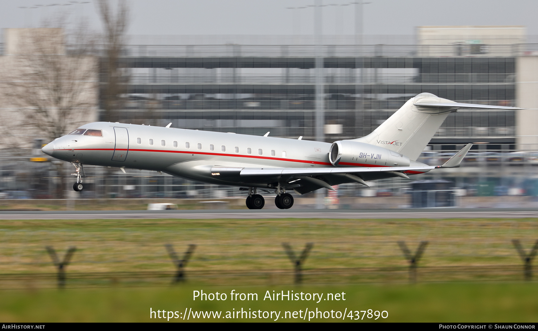 Aircraft Photo of 9H-VJN | Bombardier Global 6000 (BD-700-1A10) | VistaJet | AirHistory.net #437890