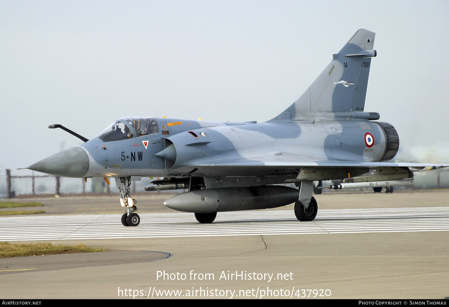 Aircraft Photo of 14 | Dassault Mirage 2000C | France - Air Force | AirHistory.net #437920