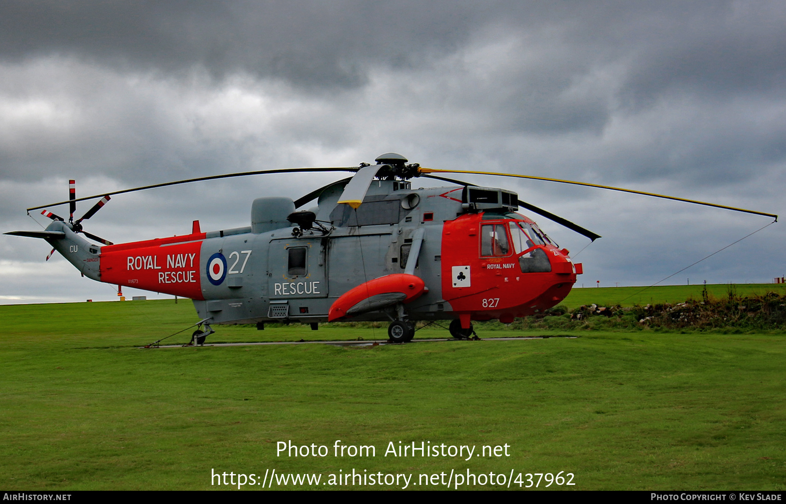 Aircraft Photo of XV673 | Westland WS-61 Sea King HU5 | UK - Navy | AirHistory.net #437962