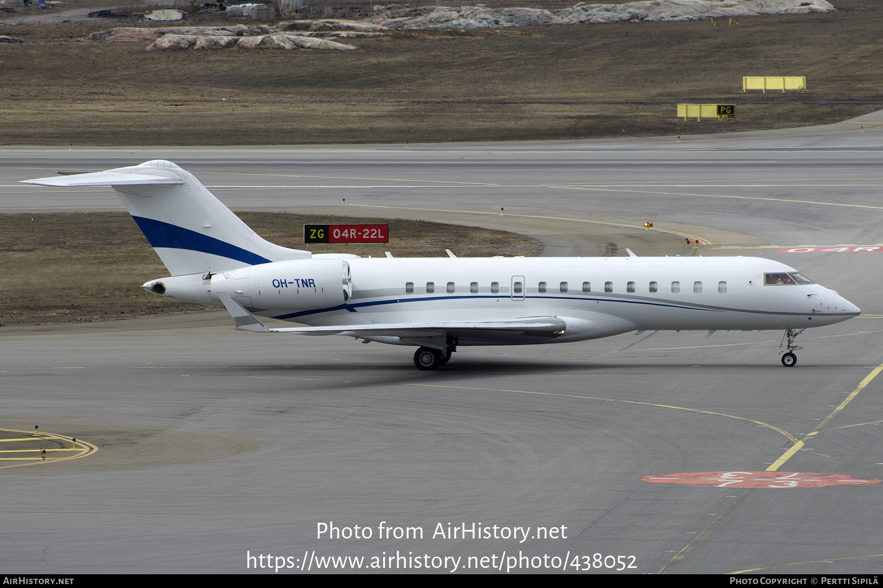 Aircraft Photo of OH-TNR | Bombardier Global Express (BD-700-1A10) | AirHistory.net #438052