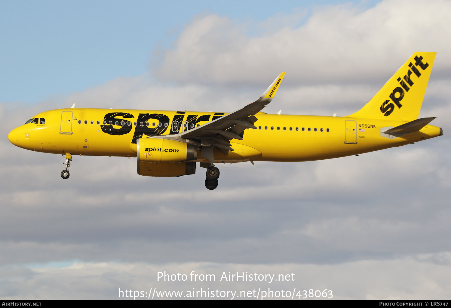 Aircraft Photo of N656NK | Airbus A320-232 | Spirit Airlines | AirHistory.net #438063