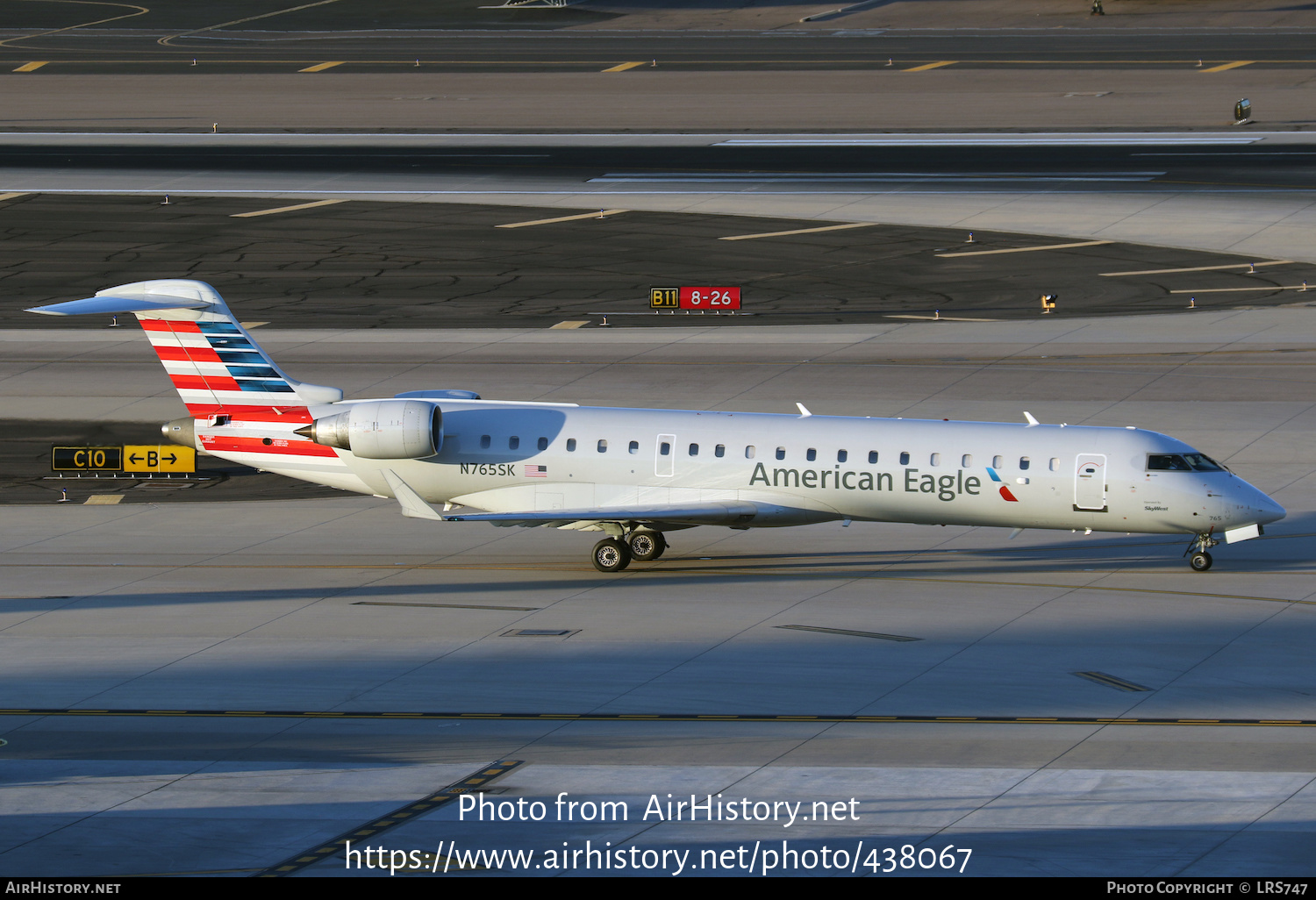 Aircraft Photo of N765SK | Bombardier CRJ-701ER (CL-600-2C10) | American Eagle | AirHistory.net #438067