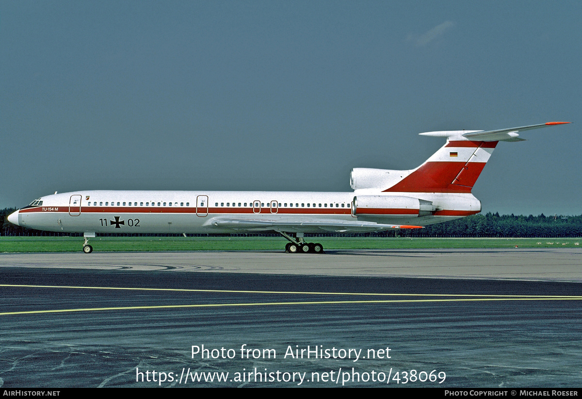 Aircraft Photo of 1102 | Tupolev Tu-154M | Germany - Air Force | AirHistory.net #438069