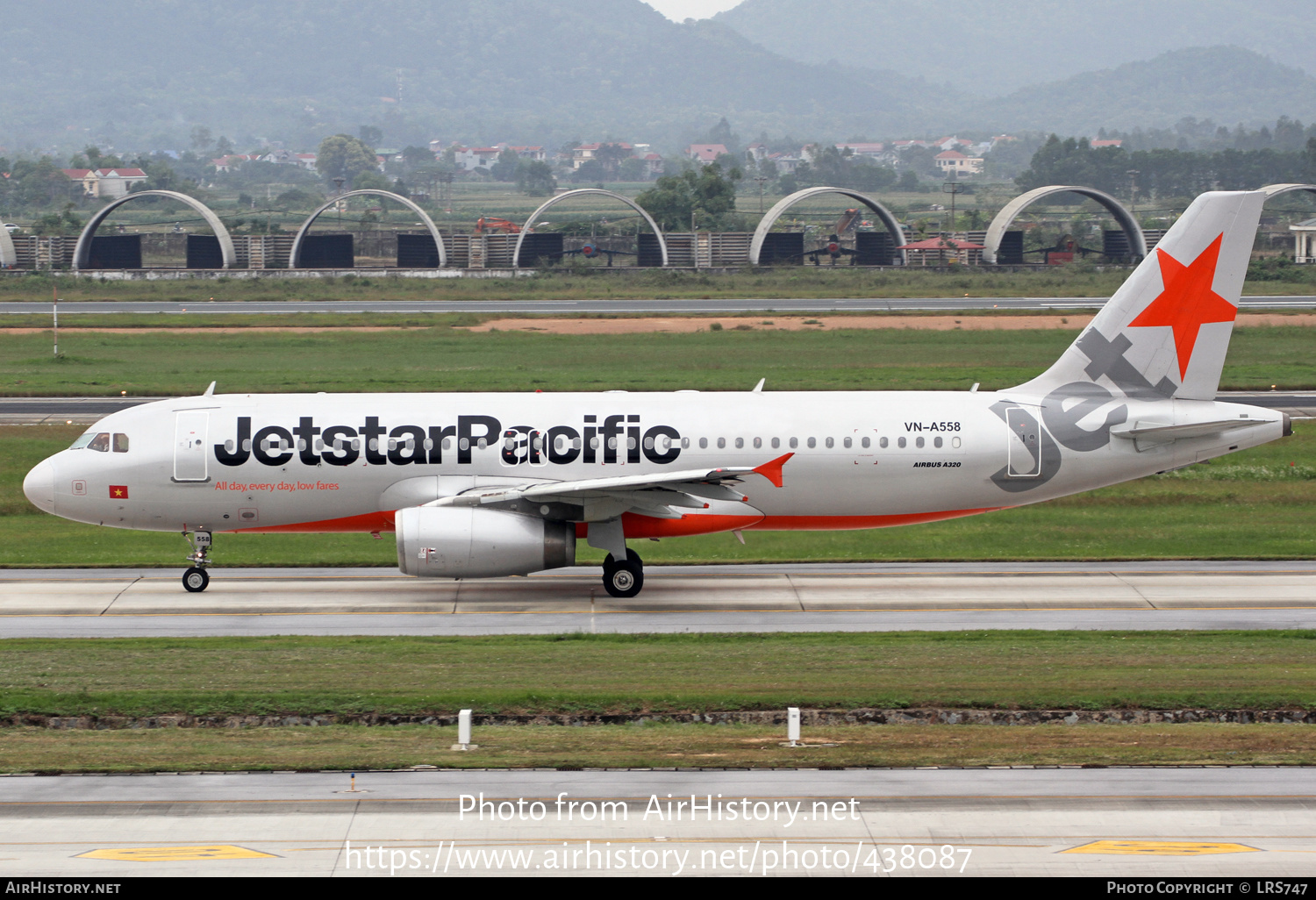 Aircraft Photo of VN-A558 | Airbus A320-232 | Jetstar Pacific Airways | AirHistory.net #438087