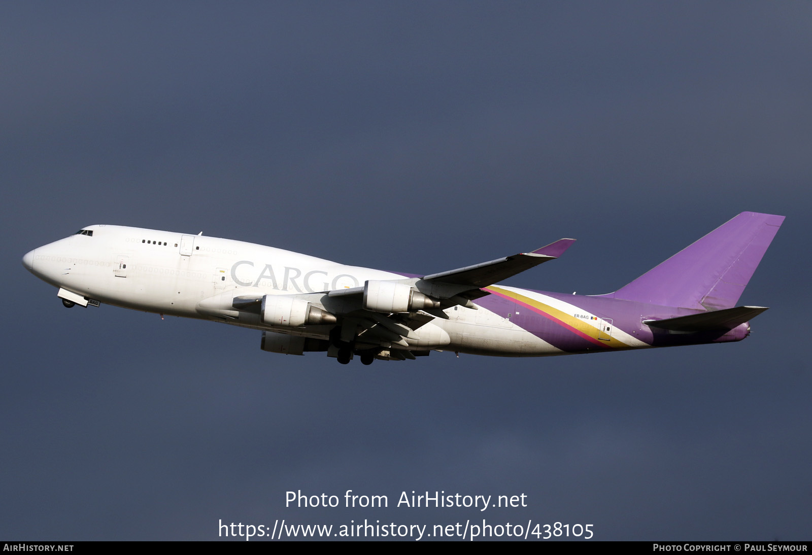 Aircraft Photo of ER-BAG | Boeing 747-4D7(BCF) | AirHistory.net #438105