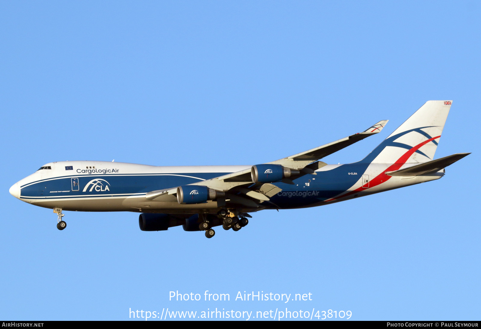 Aircraft Photo of G-CLBA | Boeing 747-428F/ER/SCD | CargoLogicAir | AirHistory.net #438109