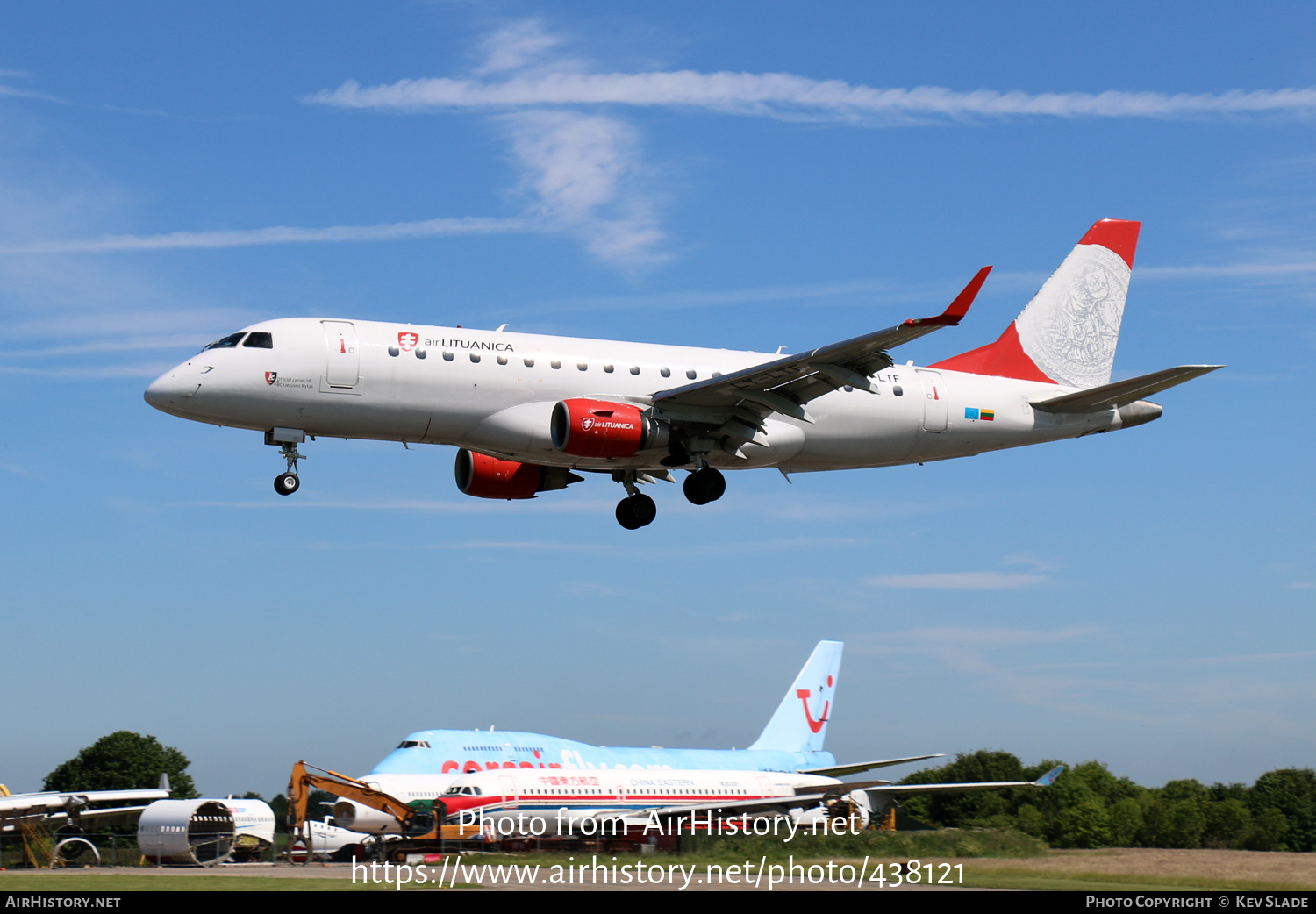 Aircraft Photo of LY-LTF | Embraer 175LR (ERJ-170-200LR) | Air Lituanica | AirHistory.net #438121