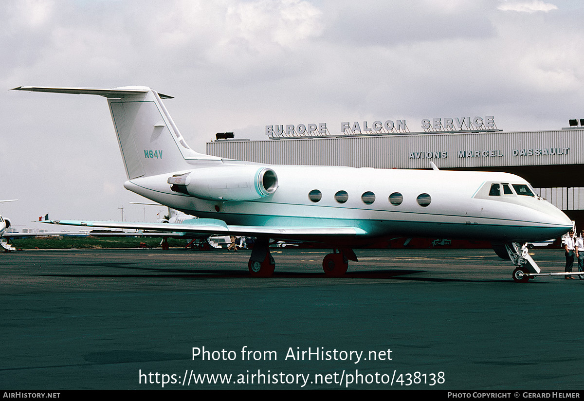 Aircraft Photo of N84V | Gulfstream American G-1159 Gulfstream II | AirHistory.net #438138