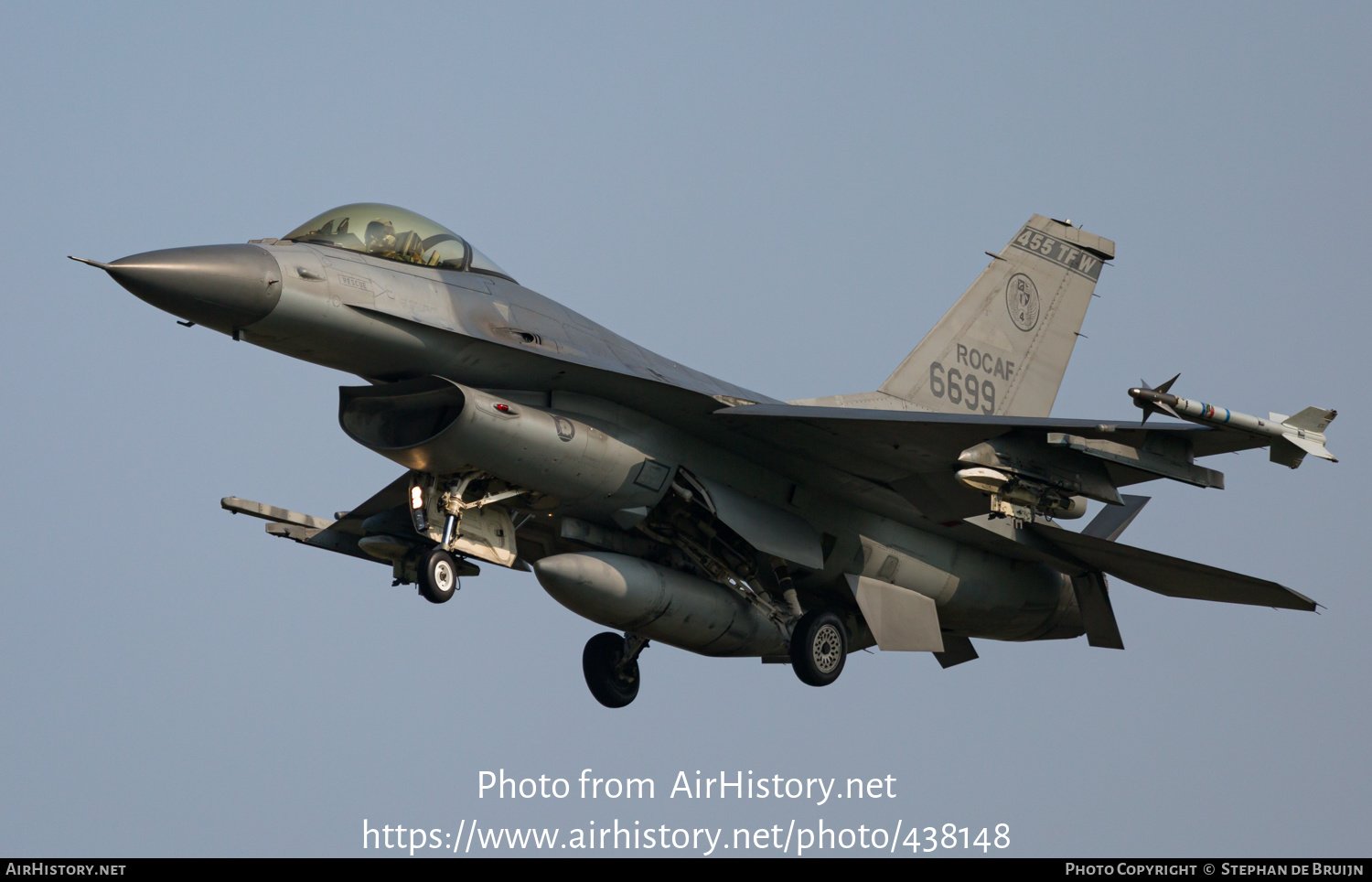 Aircraft Photo of 6699 | General Dynamics F-16A Fighting Falcon | Taiwan - Air Force | AirHistory.net #438148