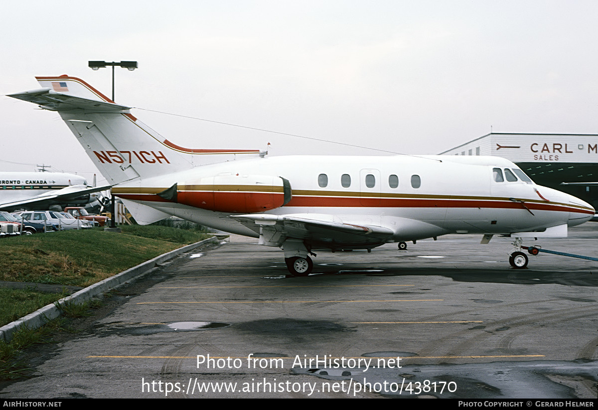 Aircraft Photo of N571CH | Hawker Siddeley HS-125-400A | AirHistory.net #438170