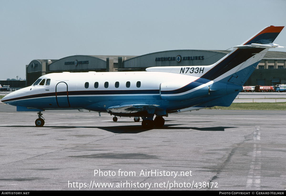 Aircraft Photo of N733H | British Aerospace HS-125-700A | AirHistory.net #438172