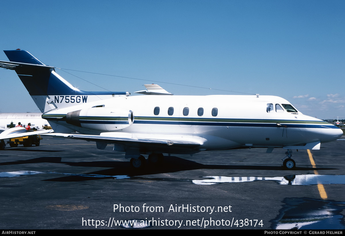 Aircraft Photo of N755GW | Hawker Siddeley HS-125-400A | AirHistory.net #438174