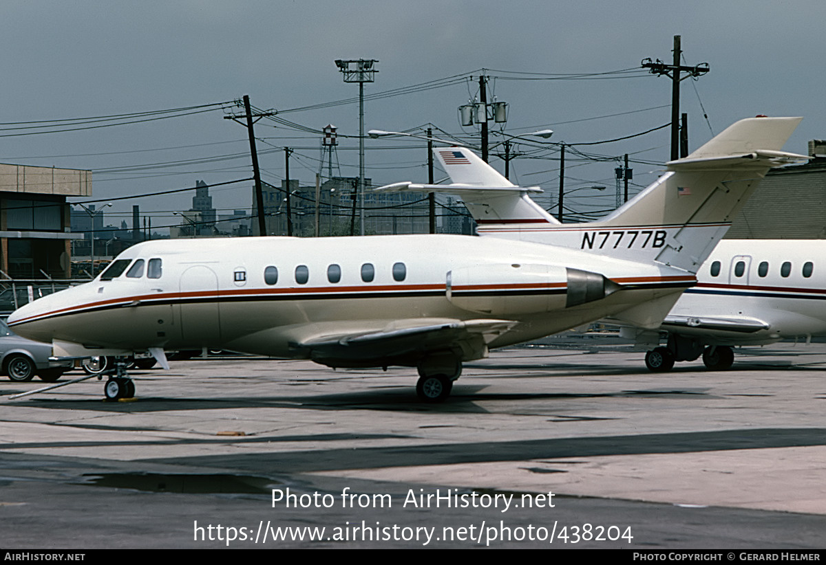 Aircraft Photo of N7777B | Hawker Siddeley HS-125-400A | AirHistory.net #438204