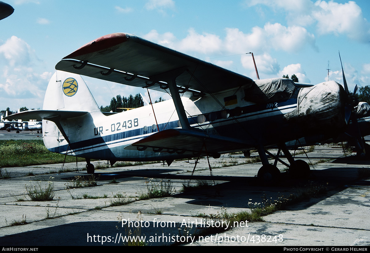 Aircraft Photo of UR-02438 | Antonov An-2P | Air Ukraine | AirHistory.net #438248