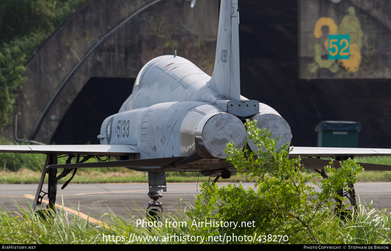 Aircraft Photo of 5133 | Northrop F-5E Tiger II | Taiwan - Air Force | AirHistory.net #438270