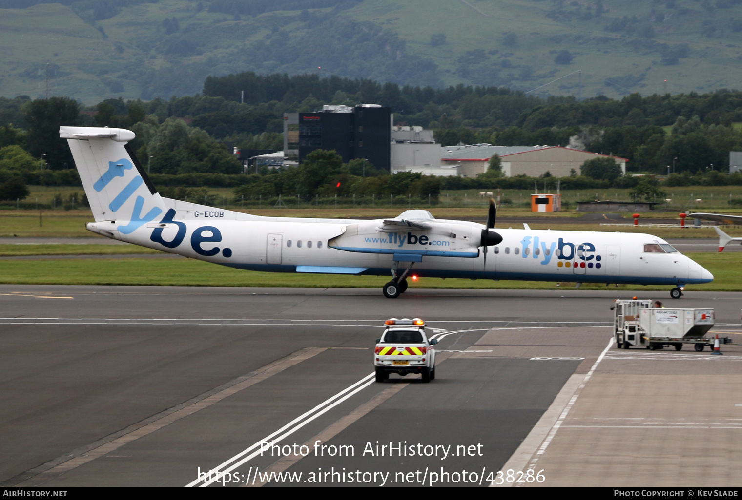 Aircraft Photo of G-ECOB | Bombardier DHC-8-402 Dash 8 | Flybe | AirHistory.net #438286