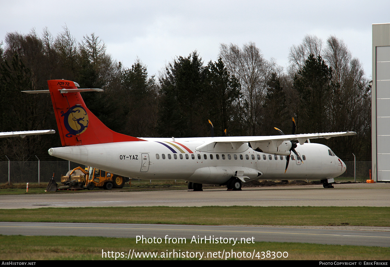 Aircraft Photo of OY-YAZ | ATR ATR-72-500 (ATR-72-212A) | AirHistory.net #438300