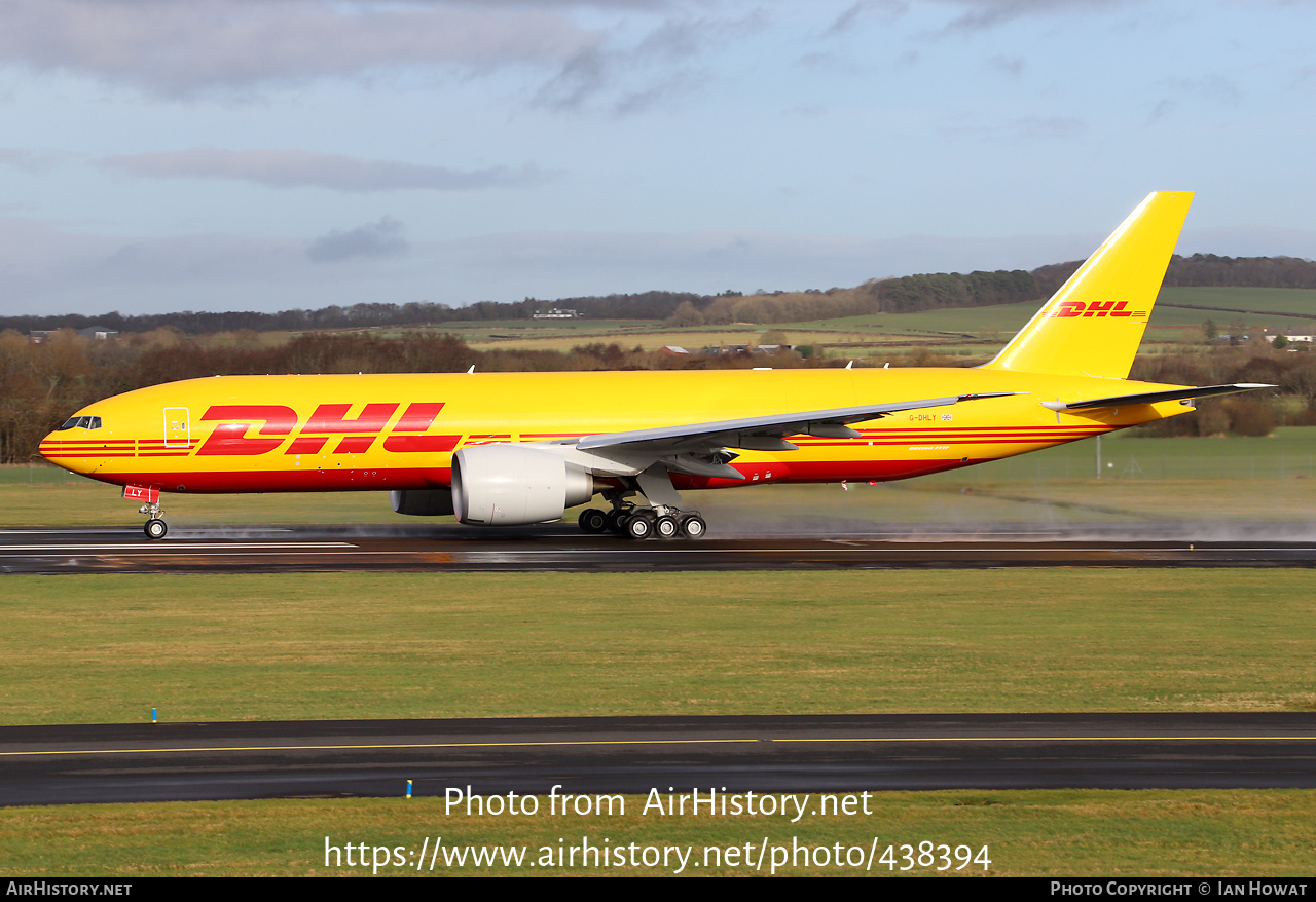 Aircraft Photo of G-DHLY | Boeing 777-F | DHL International | AirHistory.net #438394