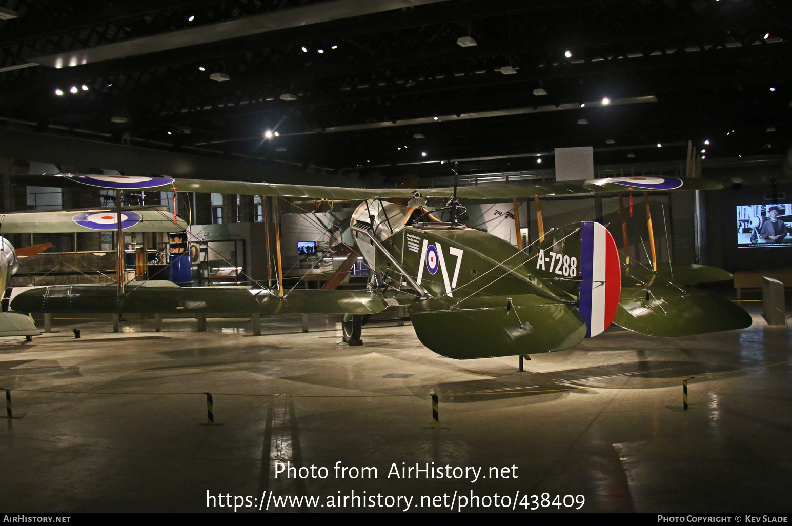 Aircraft Photo of A7288 | Bristol F.2B Fighter (replica) | UK - Air Force | AirHistory.net #438409